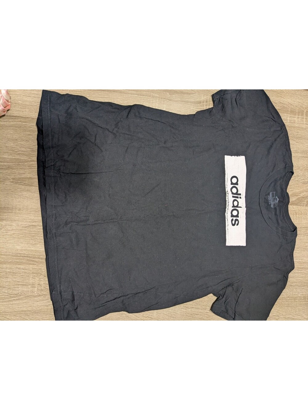 Adidas black short sleeve T-shirt